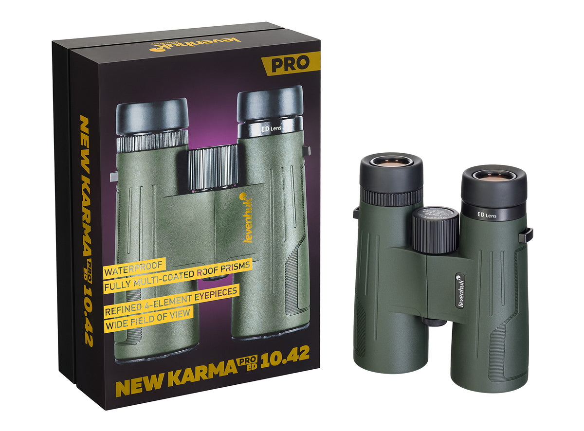 Prismáticos Levenhuk New Karma PRO ED 10x42