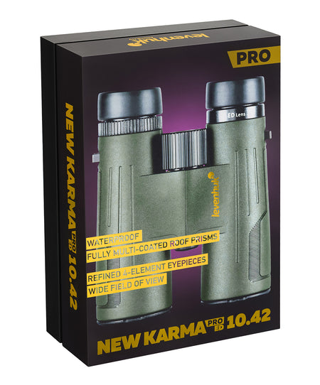 Prismáticos Levenhuk New Karma PRO ED 10x42