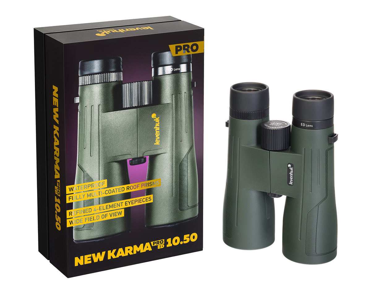 Prismáticos Levenhuk New Karma PRO ED 10x50
