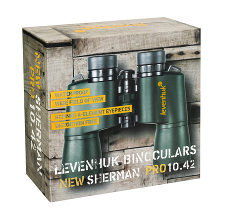 Prismáticos Levenhuk New Sherman PRO 10x42