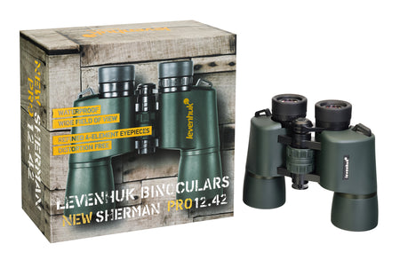 Prismáticos Levenhuk New Sherman PRO 12x42