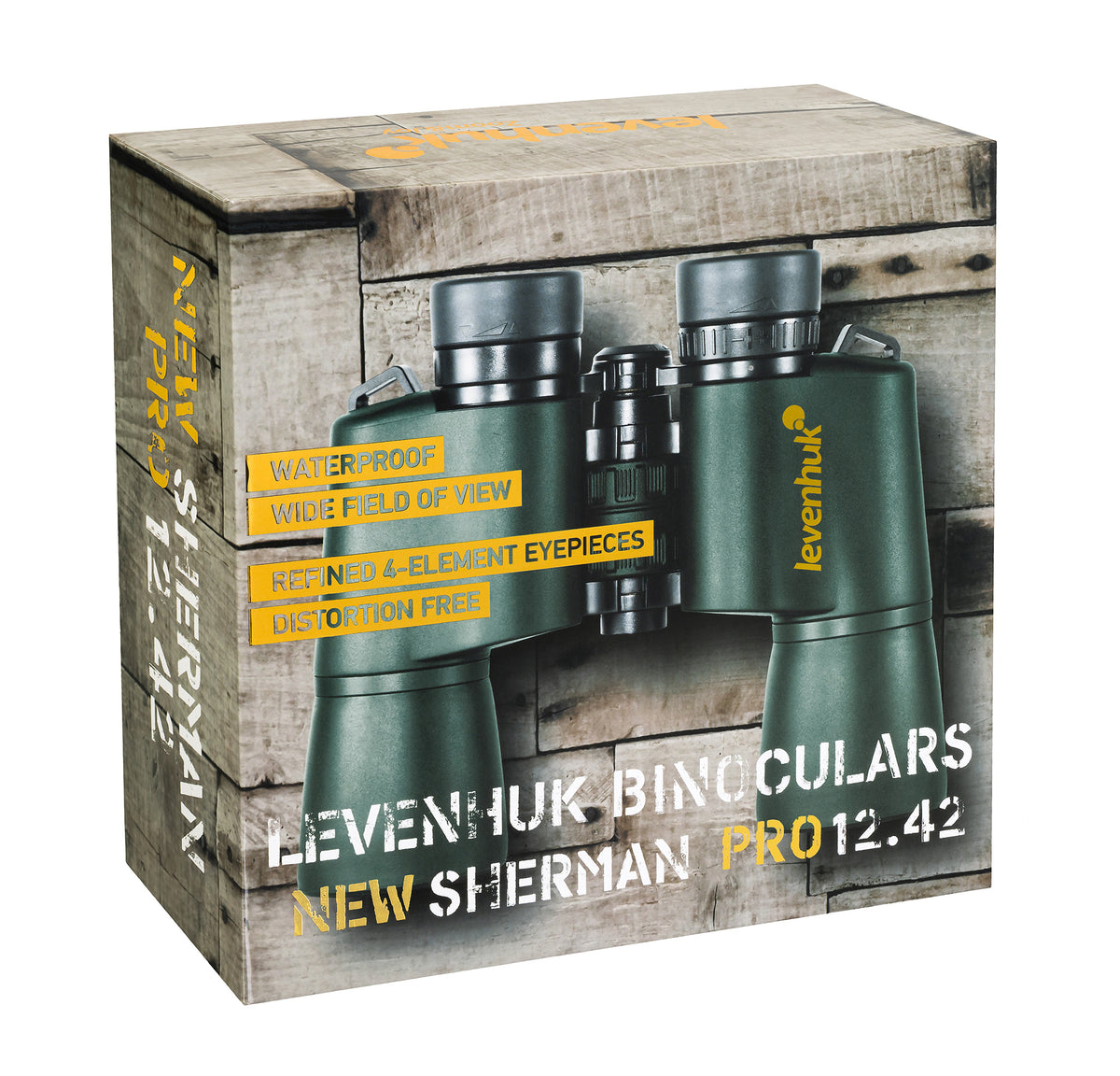 Prismáticos Levenhuk New Sherman PRO 12x42