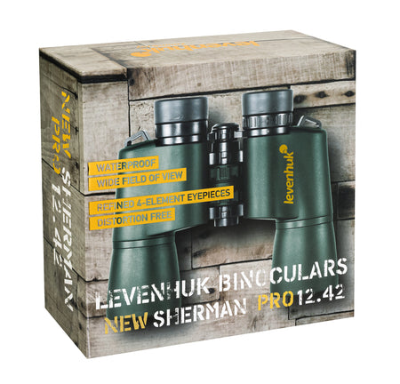 Prismáticos Levenhuk New Sherman PRO 12x42