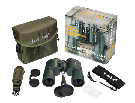 Prismáticos Levenhuk New Sherman PRO 7x50