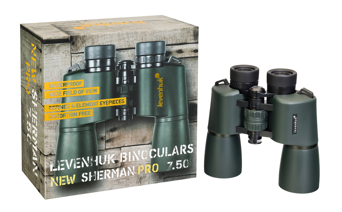 Prismáticos Levenhuk New Sherman PRO 7x50
