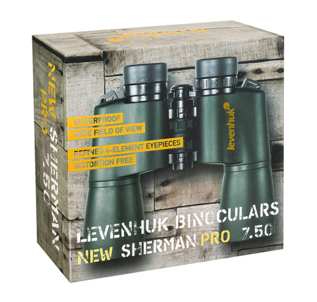 Prismáticos Levenhuk New Sherman PRO 7x50