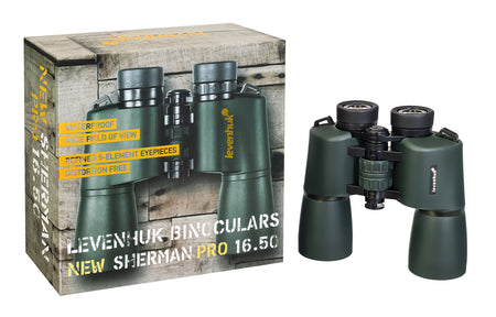 Prismáticos Levenhuk New Sherman PRO 16x50