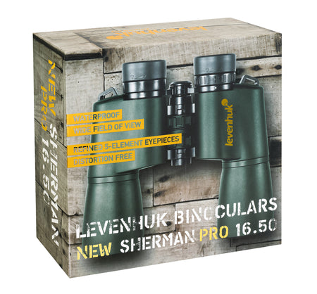 Prismáticos Levenhuk New Sherman PRO 16x50
