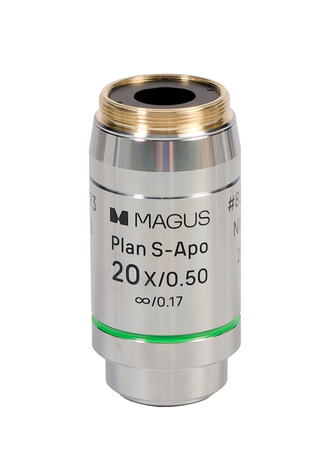 Juego de objetivos MAGUS FL S-APO60 PlanF S-Apo 4х/10х/20х/40х/100х aceite ∞/0,17 H60 mm