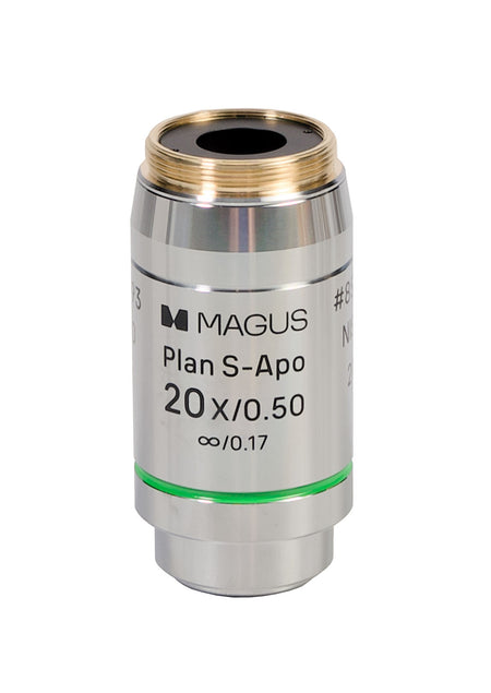 Juego de objetivos MAGUS FL S-APO60 PlanF S-Apo 4х/10х/20х/40х/100х aceite ∞/0,17 H60 mm