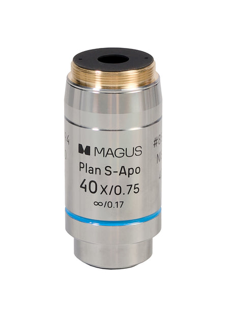Juego de objetivos MAGUS FL S-APO60 PlanF S-Apo 4х/10х/20х/40х/100х aceite ∞/0,17 H60 mm