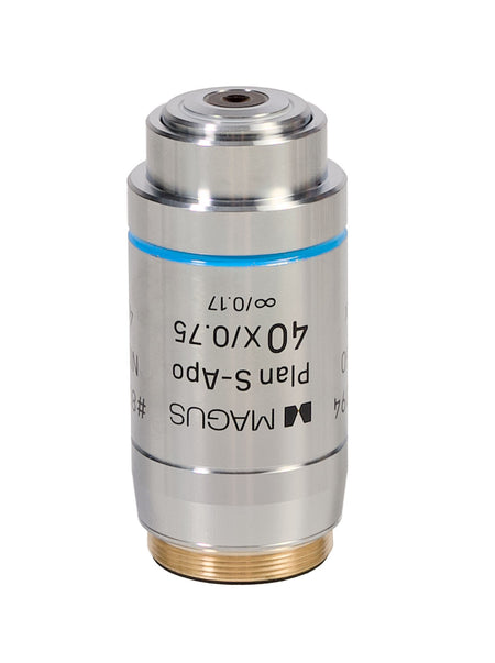 Juego de objetivos MAGUS FL S-APO60 PlanF S-Apo 4х/10х/20х/40х/100х aceite ∞/0,17 H60 mm