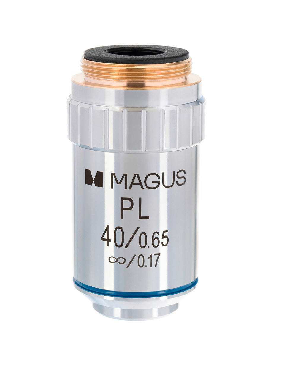 Objetivo plano corregido al infinito MAGUS MP40 40x/0,65 ∞/0,17