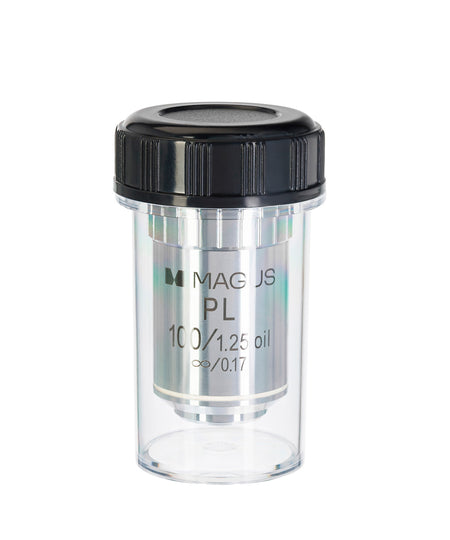 Objetivo plano corregido al infinito MAGUS MP100 OIL 100x/1,25 ∞/0,17