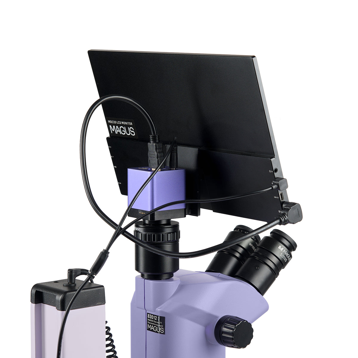 Estereomicroscopio digital MAGUS Stereo D7T LCD BASE