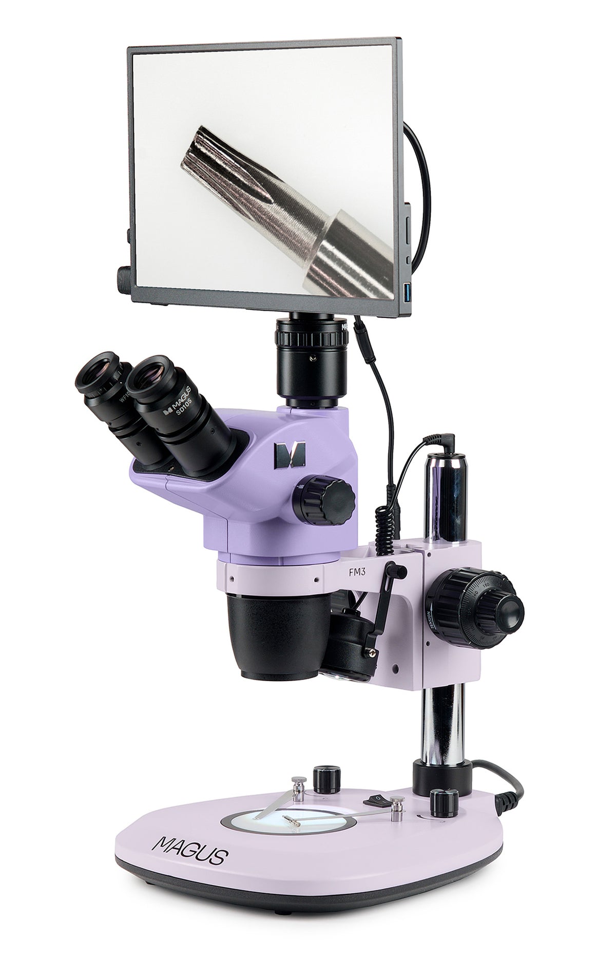 Estereomicroscopio digital MAGUS Stereo D8T LCD BASE