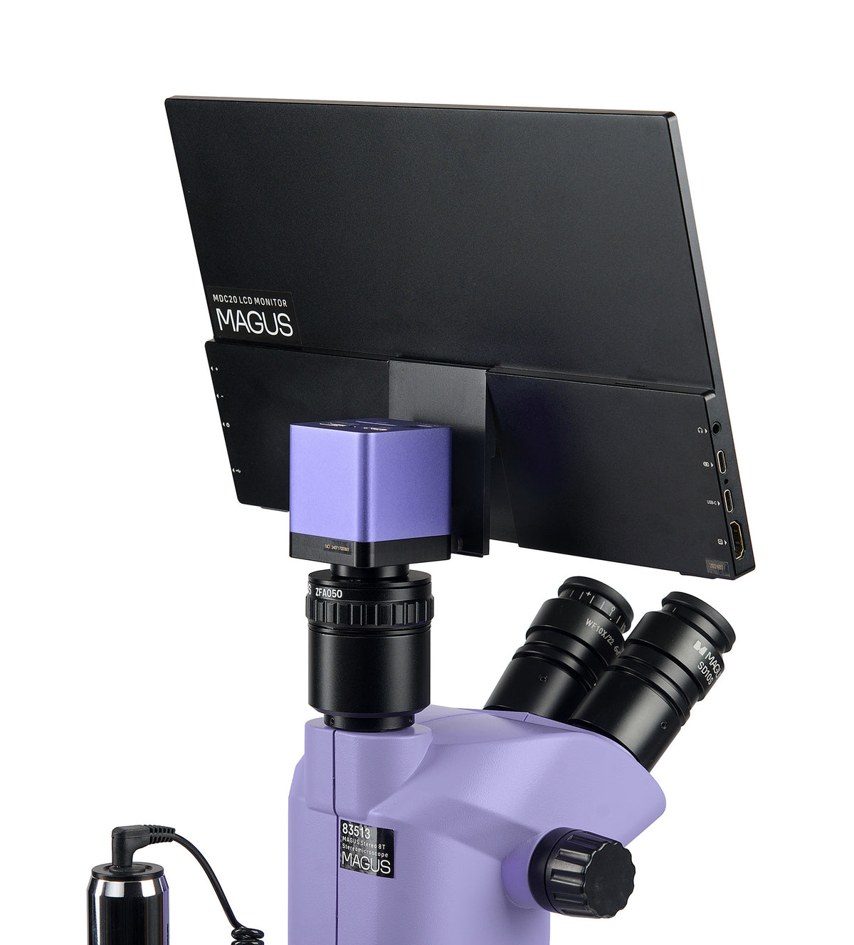 Estereomicroscopio digital MAGUS Stereo D8T LCD BASE