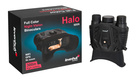 Prismáticos digitales de visión nocturna Levenhuk Halo 50XN GPS