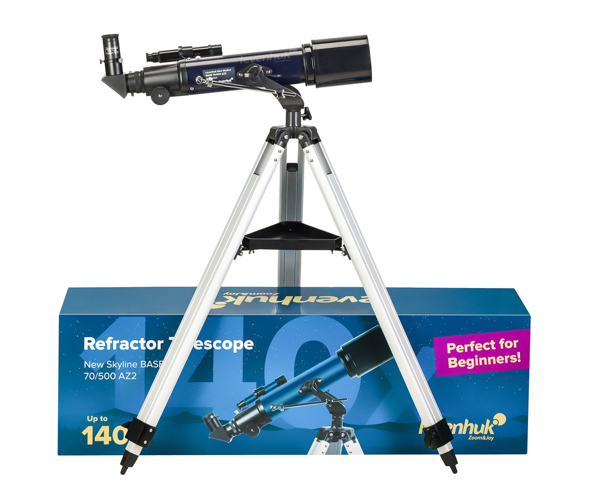 Telescopio Levenhuk New Skyline BASE 70/500 AZ2