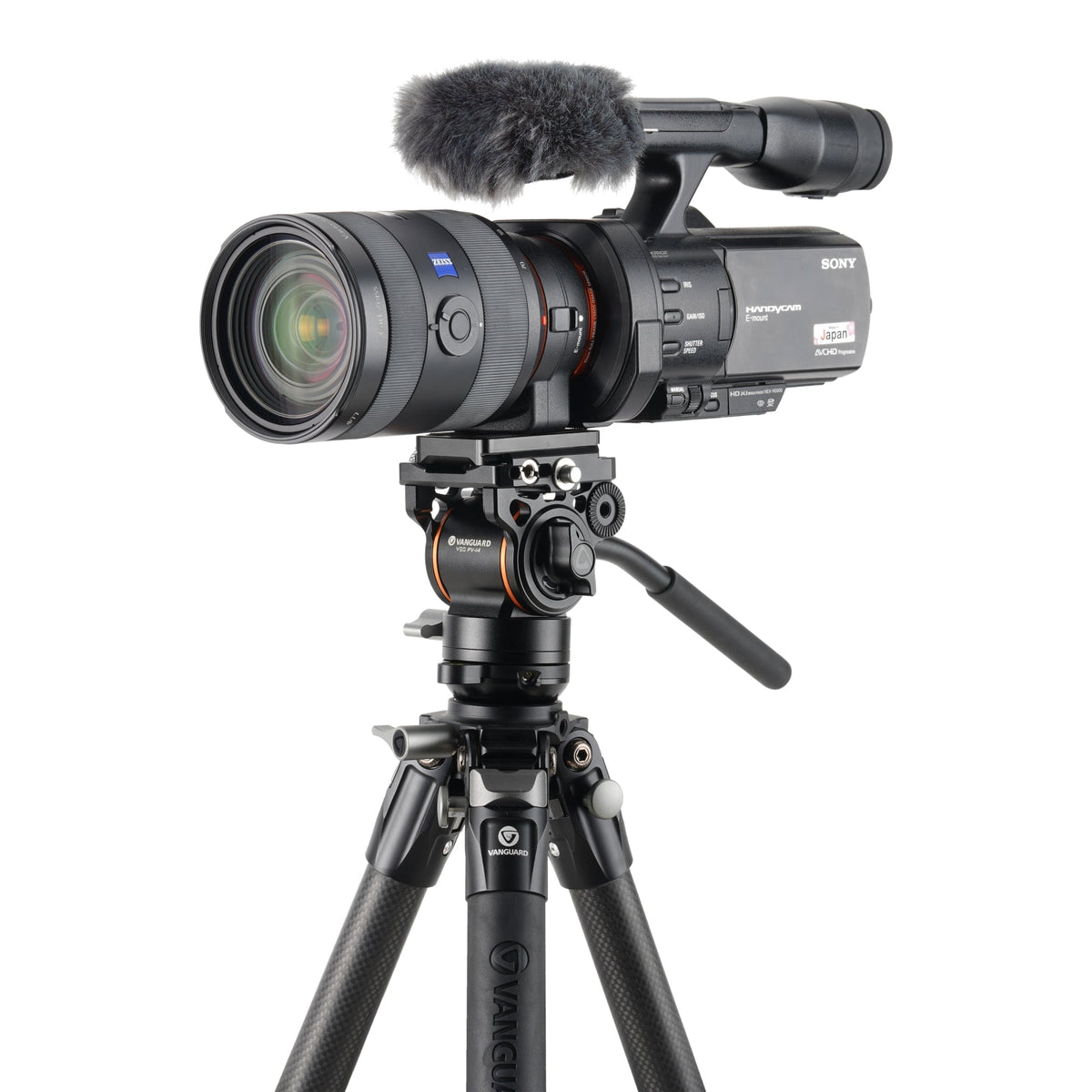 Vanguard Alta Pro 3VL 264CV14 - Trípode de vídeo de carbono, rótula Veo PV-14