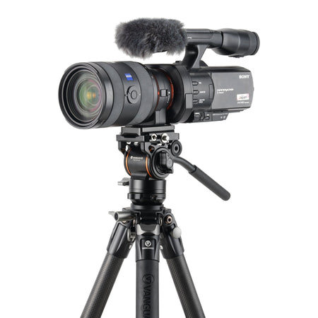 Vanguard Alta Pro 3VL 264CV14 - Trípode de vídeo de carbono, rótula Veo PV-14