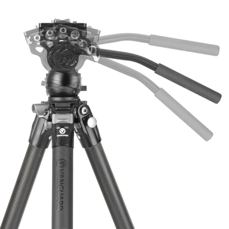 Vanguard Alta Pro 3VL 264CV14 - Trípode de vídeo de carbono, rótula Veo PV-14