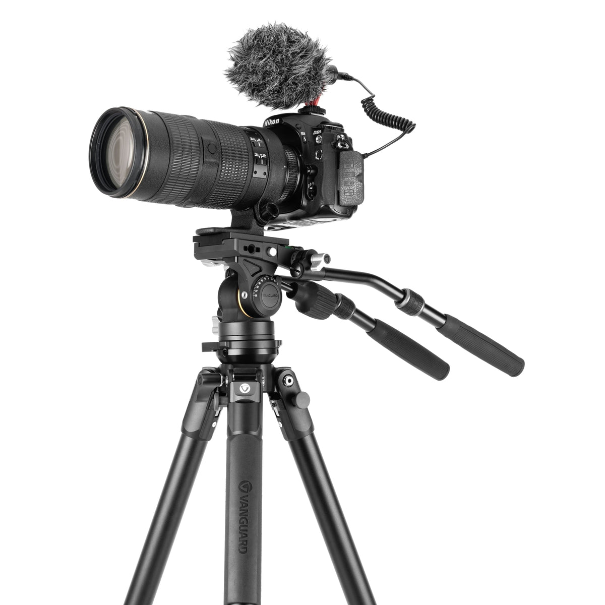 Vanguard Alta Pro 3VL 303AV18 - Trípode de vídeo de aluminio, rótula Veo PV-18