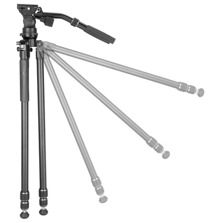 Vanguard Alta Pro 3VL 303AV18 - Trípode de vídeo de aluminio, rótula Veo PV-18