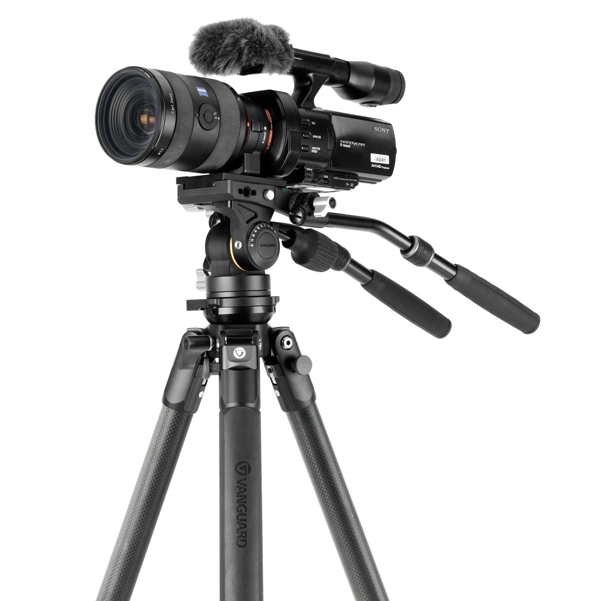Vanguard Alta Pro 3VL 303CV18 - Trípode de vídeo de carbono, rótula Veo PV-18