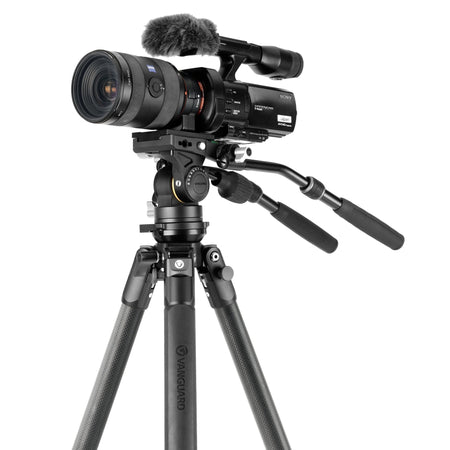 Vanguard Alta Pro 3VL 303CV18 - Trípode de vídeo de carbono, rótula Veo PV-18