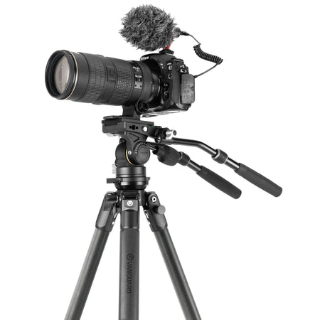 Vanguard Alta Pro 3VL 303CV18 - Trípode de vídeo de carbono, rótula Veo PV-18