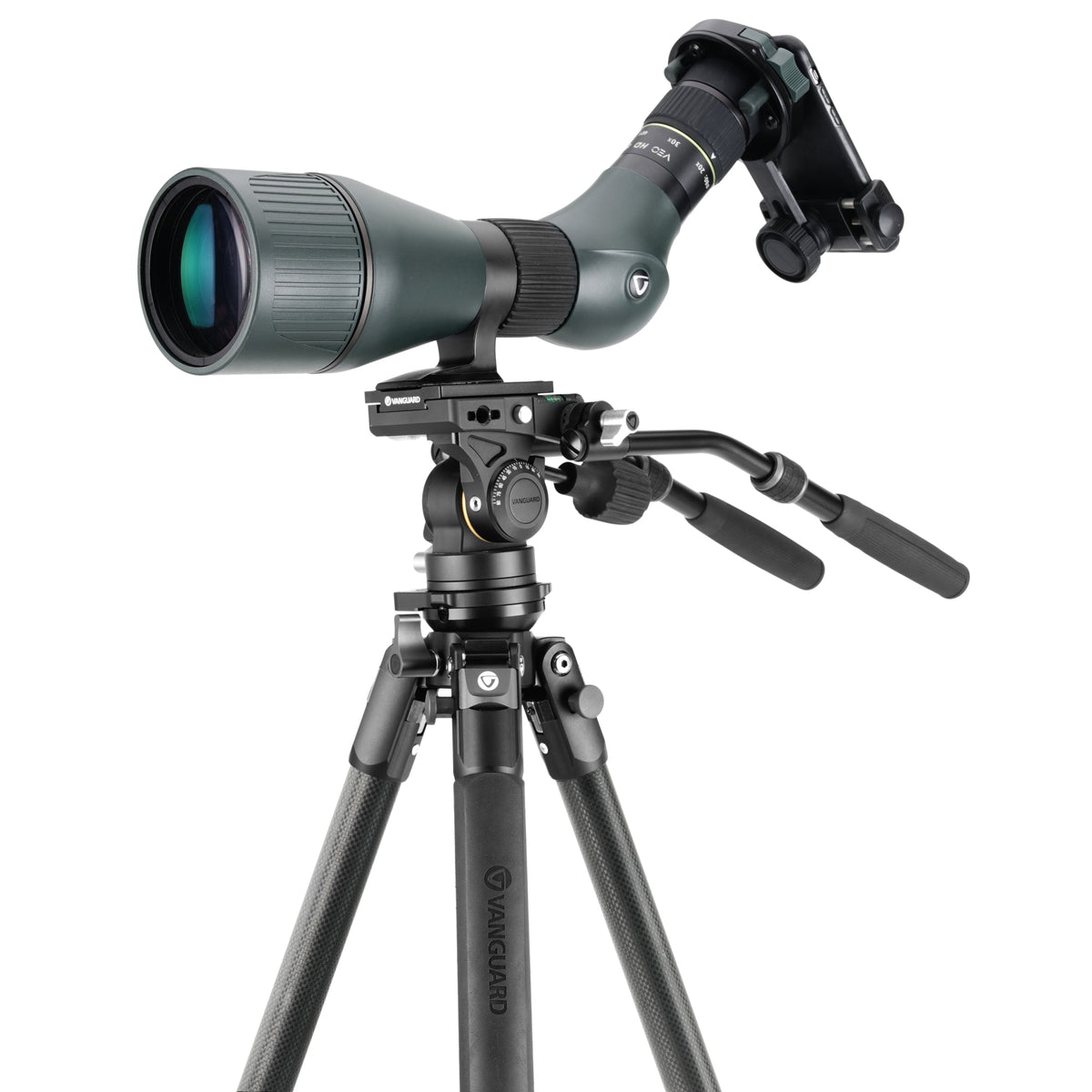 Vanguard Alta Pro 3VL 303CV18 - Trípode de vídeo de carbono, rótula Veo PV-18