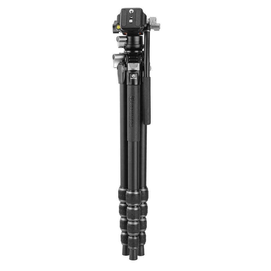Vanguard Alta Pro 3VLT 235AV10 - Trípode de vídeo compacto de aluminio, rótula Veo PV-10