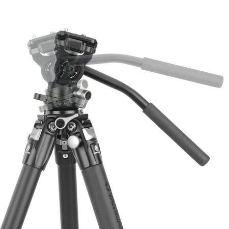 Vanguard Alta Pro 3VLT 235AV10 - Trípode de vídeo compacto de aluminio, rótula Veo PV-10