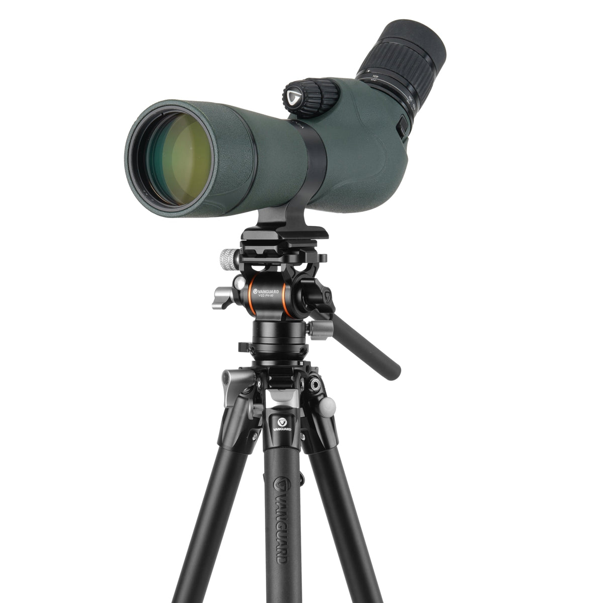 Vanguard Alta Pro 3VLT 235AV10 - Trípode de vídeo compacto de aluminio, rótula Veo PV-10
