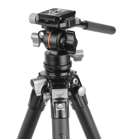 Vanguard Alta Pro 3VLT 235AV12 - Trípode de vídeo compacto de aluminio, rótula Veo PV-12