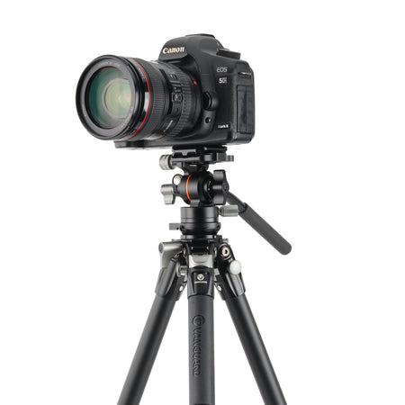 Vanguard Alta Pro 3VLT 235AV12 - Trípode de vídeo compacto de aluminio, rótula Veo PV-12