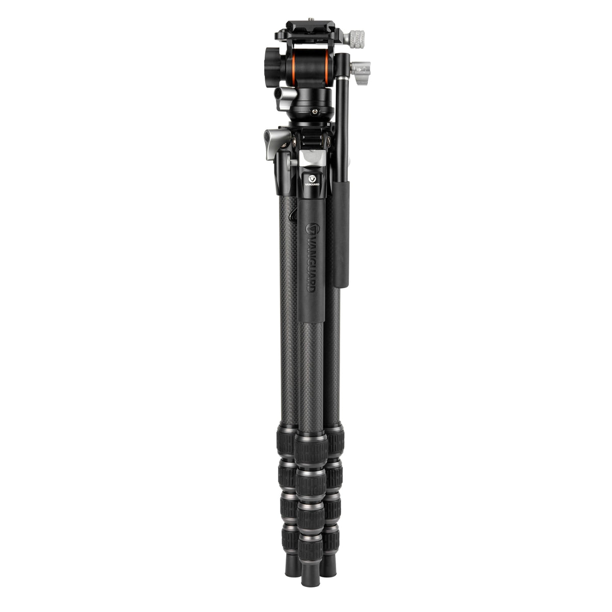Vanguard Alta Pro 3VLT 235CV10 - Trípode de vídeo compacto de carbono, rótula Veo PV-10