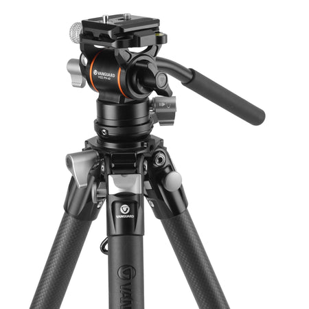 Vanguard Alta Pro 3VLT 235CV10 - Trípode de vídeo compacto de carbono, rótula Veo PV-10