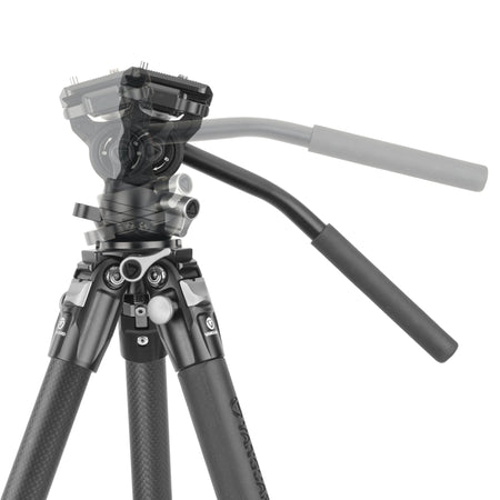 Vanguard Alta Pro 3VLT 235CV10 - Trípode de vídeo compacto de carbono, rótula Veo PV-10