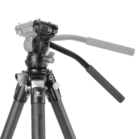 Vanguard Alta Pro 3VLT 235CV12 - Trípode de vídeo compacto de carbono, rótula Veo PV-12