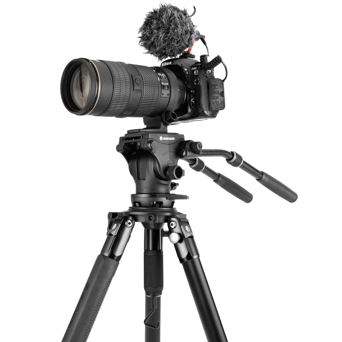 Vanguard Alta Pro 3VRL 303AV20 - Trípode de vídeo de aluminio, rótula Veo PV-20