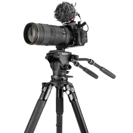 Vanguard Alta Pro 3VRL 303AV20 - Trípode de vídeo de aluminio, rótula Veo PV-20