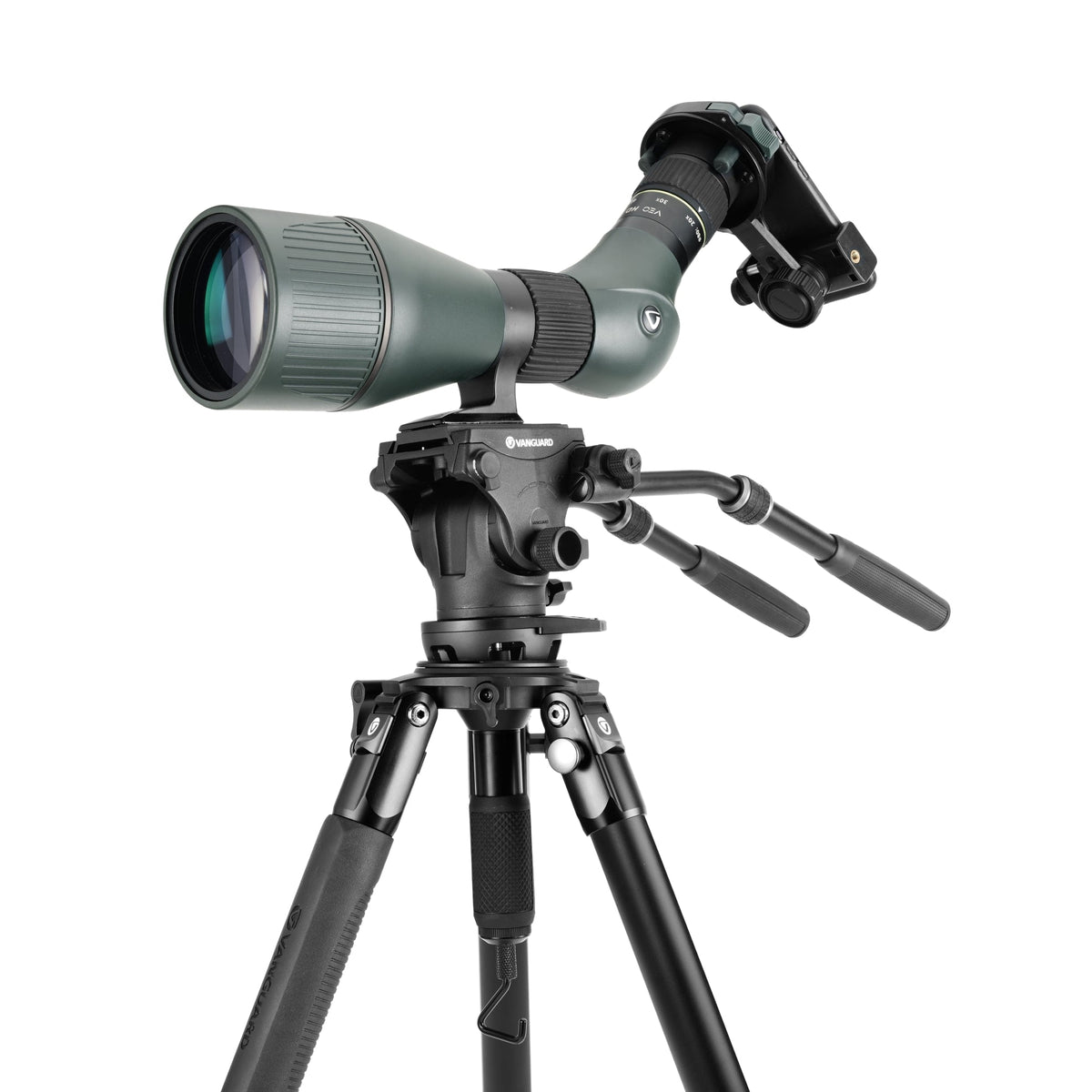 Vanguard Alta Pro 3VRL 303AV20 - Trípode de vídeo de aluminio, rótula Veo PV-20