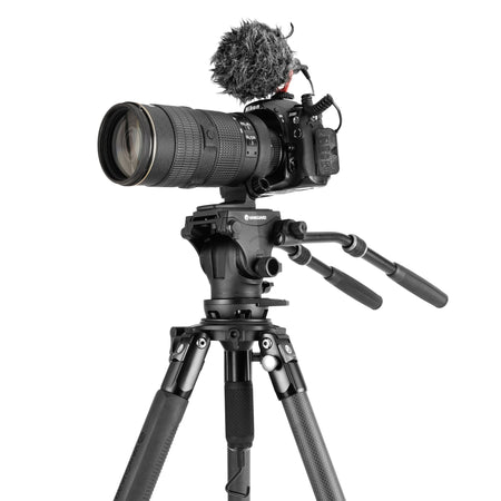 Vanguard Alta Pro 3VRL 303CV20 - Trípode de vídeo de carbono, rótula Veo PV-20