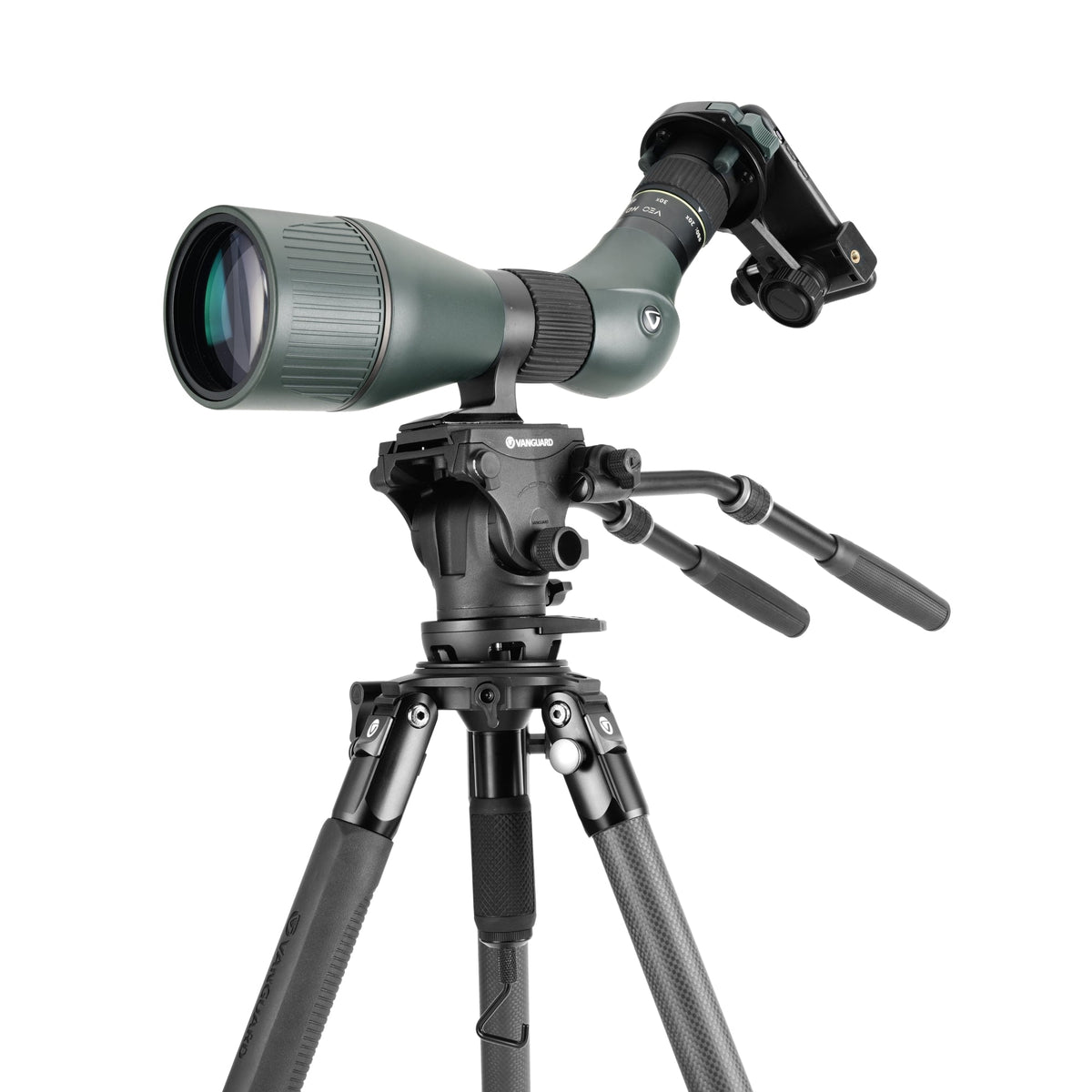 Vanguard Alta Pro 3VRL 303CV20 - Trípode de vídeo de carbono, rótula Veo PV-20