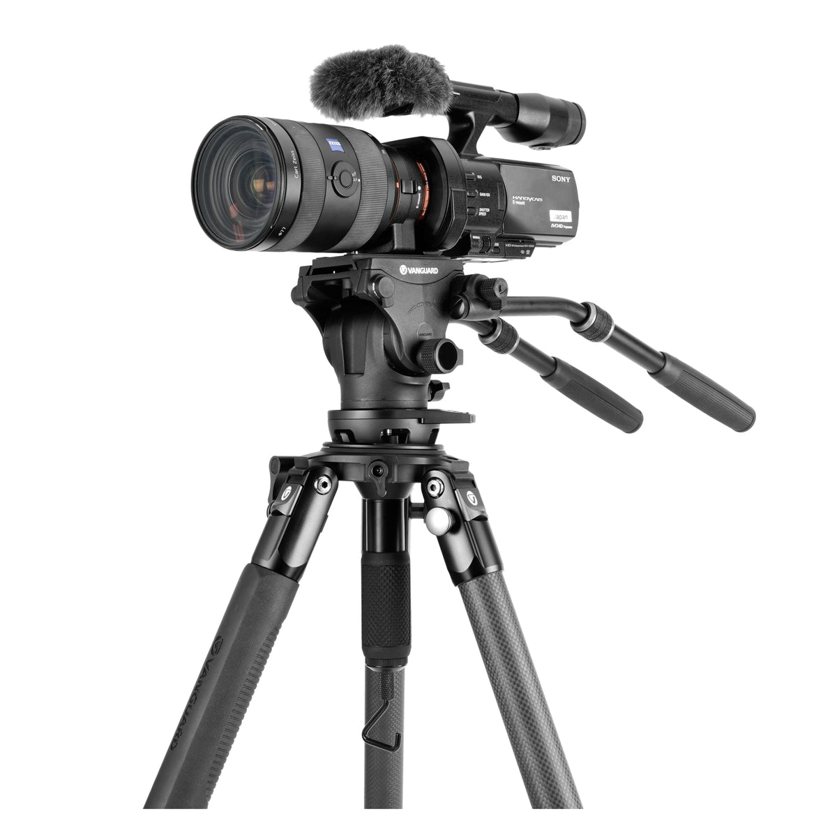 Vanguard Alta Pro 3VRL 303CV20 - Trípode de vídeo de carbono, rótula Veo PV-20