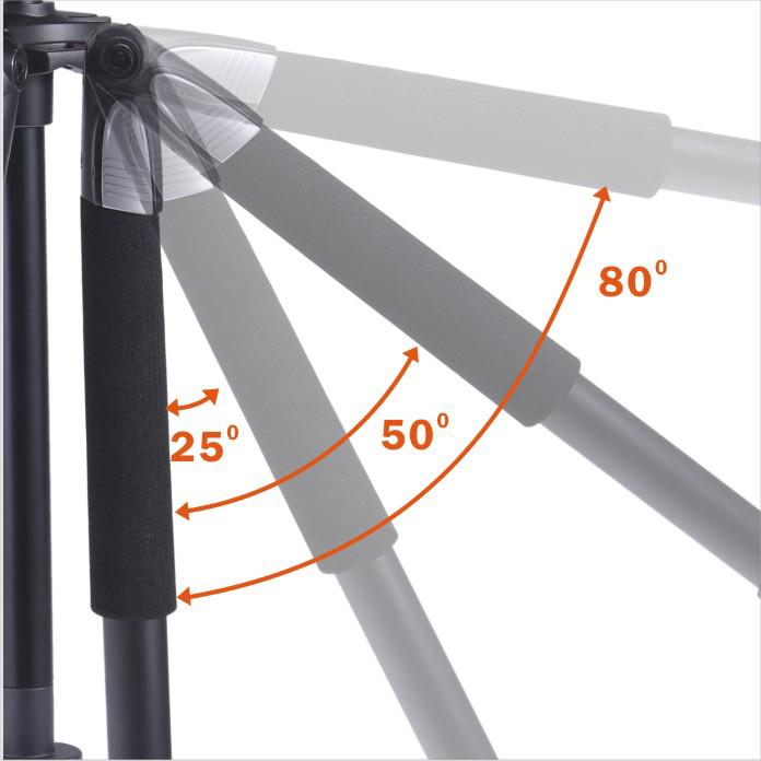 Vanguard Alta Pro 263AP - Trípode de aluminio, rótula de 3 vías