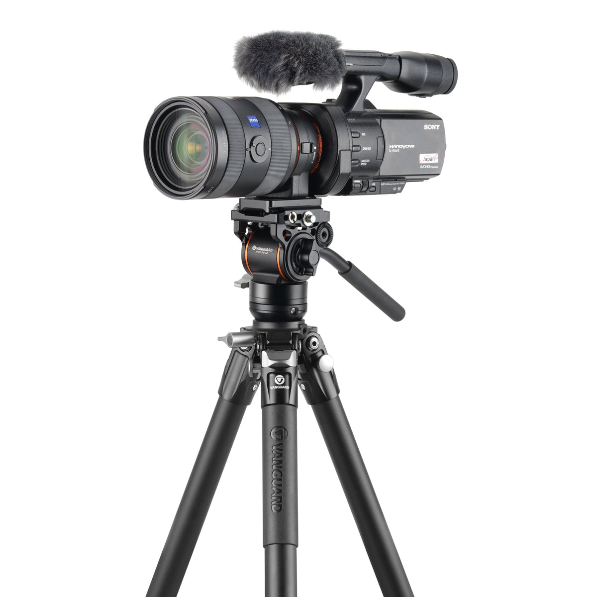Vanguard Alta Pro 3VL 264AV14 - Trípode de vídeo de aluminio, rótula Veo PV-14