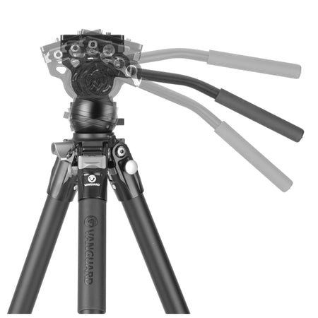 Vanguard Alta Pro 3VL 264AV14 - Trípode de vídeo de aluminio, rótula Veo PV-14